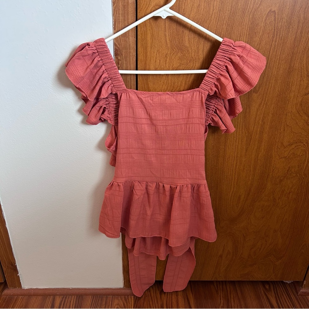 Ruffled Women's Top